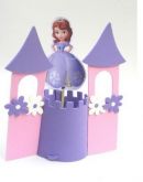 Enfeites de mesa Princesa Sofia
