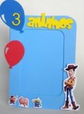 Porta retrato Toy Story em eva